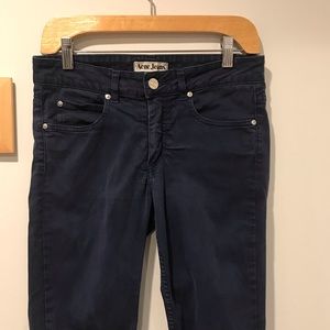 Acne Skinny Straight Hex Jeans in Summer Blue